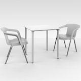 thumbnail of garbar MARSELLA Mesa Quadrada Interior, Exterior 70x70 Areia