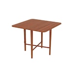 thumbnail of COSTWAY Tavolo da pranzo pieghevole, tavolo da pranzo per 2-4 persone, tavolo pieghevole in legno, tavolo da cucina, quadrato