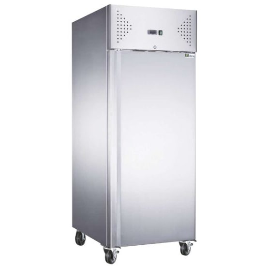 Armoire réfrigérée positive 1 porte pleine 600 L - Finition Inox