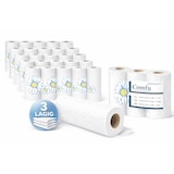 thumbnail of Küchenrolle 32 Rollen 3-lagig - weiß, 50 Blätter pro Rolle - 8 Packungen a 4 Rollen