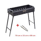 thumbnail of Mangal Namangan 70 cm Schaschlikgrill aus 2 mm Stahl