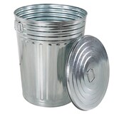 thumbnail of 58L Oskartonne Aschetonne mit Deckel Mülltonne Abfalleimer