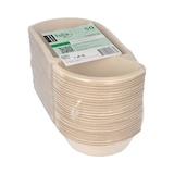 thumbnail of 500 Snacktrays Zuckerrohr 2-geteilt 3,6 cm x 11 cm x 19,4 cm natur