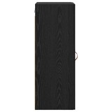 thumbnail of vidaXL Wandschrank Schwarz Eichen-Optik 34,5 x 34 x 90 cm