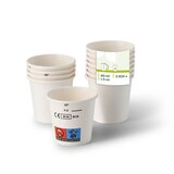 thumbnail of Schnapsbecher aus Papier (beschichtet) 40 ml / 1,5 oz, weiß