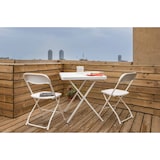 thumbnail of ZOWN Set 8 Sillas Plegables Eventos Alexchair Blanco Polipropileno