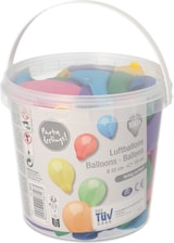 thumbnail of 100 Luftballons Ø 22 cm farbig sortiert in Dose