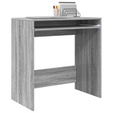 thumbnail of vidaXL Schreibtisch Graues Sonoma 77,5 x 43 x 79 cm Holzwerkstoff