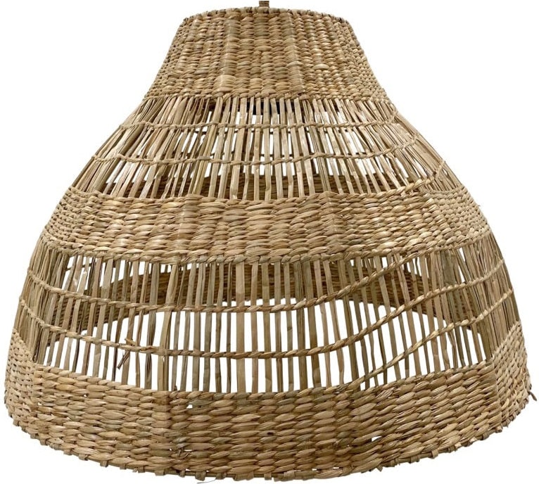 Lumisky MERIDA Lampenschirm (nur Schirm), H 34 cm Seegras Beige