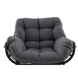 thumbnail of Tarrington House Outdoor Lounge 4-tlg., Stahl/Polyester/Polyrattan, 2 Einzelsesseln, 1 2-Sitzer Sofa, 1 Couchtisch, mehrfarbig