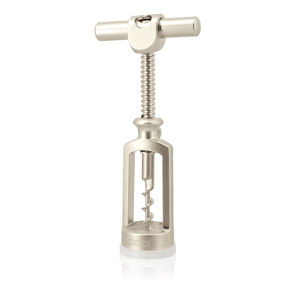 Ogo Living - Tire bouchon à vis sans fin en métal couleur inox