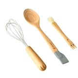 thumbnail of BERGNER - Set di 3 utensili da cucina multifunzione Genius 2 in 1 in acciaio inox e silicone