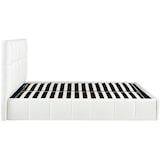 thumbnail of Cama tapizada Ladia Crema/160 cm