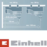 thumbnail of Einhell Schwenkarm für Seilzug Kran Seilwinde bis 600 kg