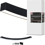 thumbnail of Paulmann Linion Lichtkanal 90 ° Kurve 24V 13W 3000K Signalschwarz 98172