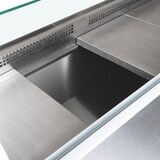 thumbnail of GastroHero Kühltheke RHEA 1850 mm schwarz – mit LED-Beleuchtung & gekühltem Unterbau für optimale Präsentation