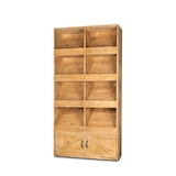 thumbnail of TRADIS Étagère boulangerie bois massif 4 niveaux, 8 casiers inclinés