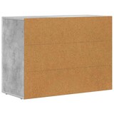 thumbnail of vidaXL Sideboard Beton Grau 80,5 x 35 x 59 cm Holzwerkstoff