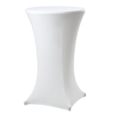 thumbnail of Stehtischhusse Stretch weiß Ø 80 cm Tischhusse
