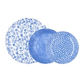 thumbnail of Bidasoa Aquilea Serviço Mesa Porcelana 18 Peças 6 Pessoas Azul