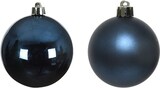 thumbnail of Weihnachtsbaumkugeln Glas Ø 6 cm 20 Stück blau glanz/matt