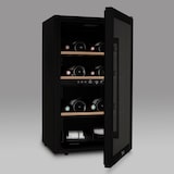 thumbnail of Cantinetta per vino Les Petits Champs CAVCDB32 da 32 bottiglie dual zone 5-18°C nera