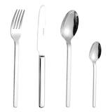 thumbnail of 24-teiliges Besteck BETTINA aus Edelstahl 18/10, hochglanz-poliert. Messer aus Klingenstahl.