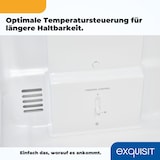 thumbnail of Exquisit Kühl-Gefrierkombination KGC265-70-NF-040C inoxlook | 253 L Volumen | Kühl Gefrierkombination No-frost | Türanschlag wechselbar