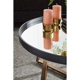 thumbnail of FineBuy Couchtisch Rund Gold Wohnzimmertisch Spiegel Glas Beistelltisch Schwarz