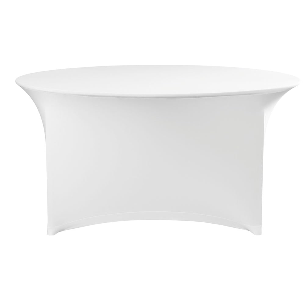 HENDI Tafelhoes rond, 817407, Wit, ⌀1800x(H)760mm