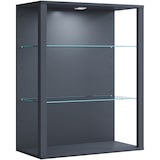 thumbnail of VCM Wandvitrine Glasol Anthrazit H. 90 x B. 70 x T. 35 cm