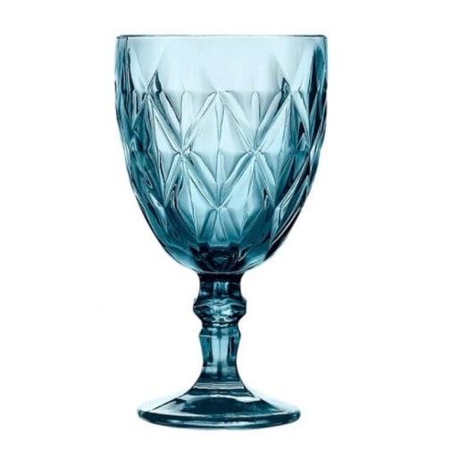 Copa Vino Escorial Azul 25 cl. (Caja de 48 uds.)