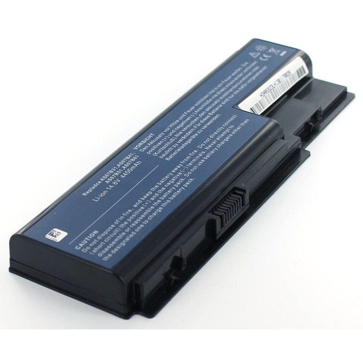 Akku für Acer Aspire 8735G-664G50BN Li-Ion 14,8 Volt 4400 mAh schwarz