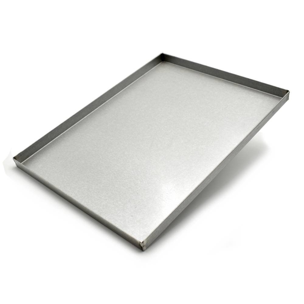 Teglia da forno in lamiera alluminata 30x40x5(h) cm