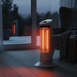thumbnail of Calefactor auxiliar eléctrico 1200W Superficie oscilante 25 m² AIRE EXTERIOR