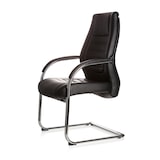 thumbnail of Konferenzstuhl / Freischwinger / Stuhl VITORO V Kunstleder schwarz hjh OFFICE