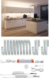 thumbnail of Paulmann MaxLED 1000 Kit Cuisine Comfort Indirect 3m recouvert IP44 35W 880lm/m 2700K 60VA 5061