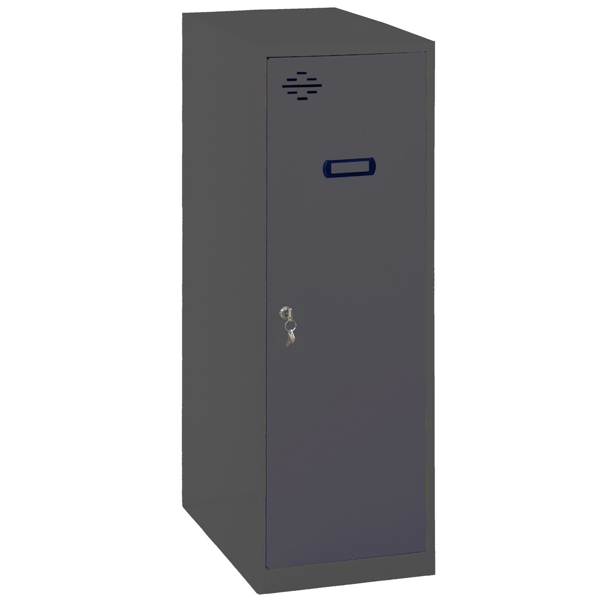 Metallschrank Single mini zerlegt 1 Tür ANTHRACITE/ANTHRACITE 915x300x500 mm (Höhe x Länge x Breite)
