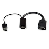 thumbnail of ROLINE 4K HDMI - DisplayPort-Adapter, v1.2, HDMI ST - DP BU, Aktiv