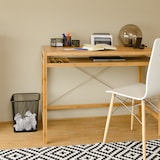 thumbnail of Relaxdays Schreibtisch Organizer 6er Set, Ablage Visitenkarten, Zettelbox, Briefablage, Stifteköcher, Mülleimer, silber