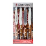 thumbnail of 3 Claveles Wagyu - Set de 4 Cuchillos Chuleteros Lisos 11.5 cm en Acero Inoxidable
