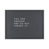 thumbnail of B-Office Quadro de Letras Horizontal - 60 x 45 cm - Superfície Preta, Moldura MDF Preta