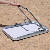 thumbnail of Mesa plegable de acero para camping Aktive