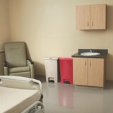 thumbnail of Rubbermaid Tretabfalleimer Slim Jim 1883566 Kunststoff 50l rot