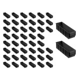 thumbnail of PROREGAL 48x Leitfähige Industriebox 300 S | HxBxT 8,1x9,1x30cm | 1,6 Liter | ESD, Sichtlagerkasten, Sortimentskasten, Sortimentsbox