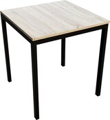 thumbnail of Mesa de 4 patas Enzo en acero para hostelería apilable