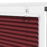 thumbnail of vidaXL Plissee Bordeauxrot 105x150 cm Stoffbreite 104,4 cm Polyester