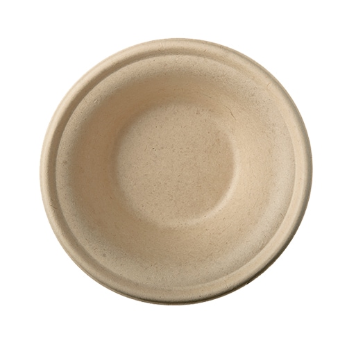 PAPSTAR 50 Schalen, Zuckerrohr "pure" 380 ml Ø 15,5 cm · 4,6 cm natur