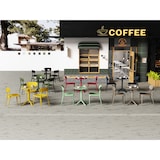 thumbnail of METRO PROFESSIONAL Chaise de terrasse BANDOL, plastique, empilable, vert olive