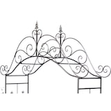 thumbnail of Rosenbogen mit Tor Pforte 131872 aus Metall Gartentor 282x160 cm Rankgerüst